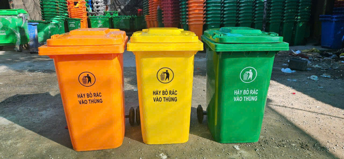 ảnh thùng rác 360l