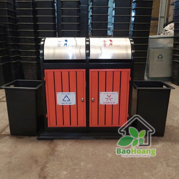 Thùng rác công cộng A78-O - Ảnh 3