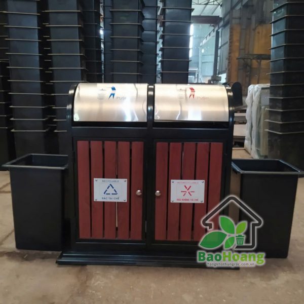 Thùng rác công cộng A78-O - Ảnh 6