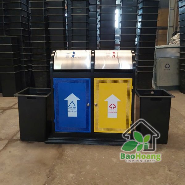 Thùng rác công cộng A37-Q - Ảnh 4