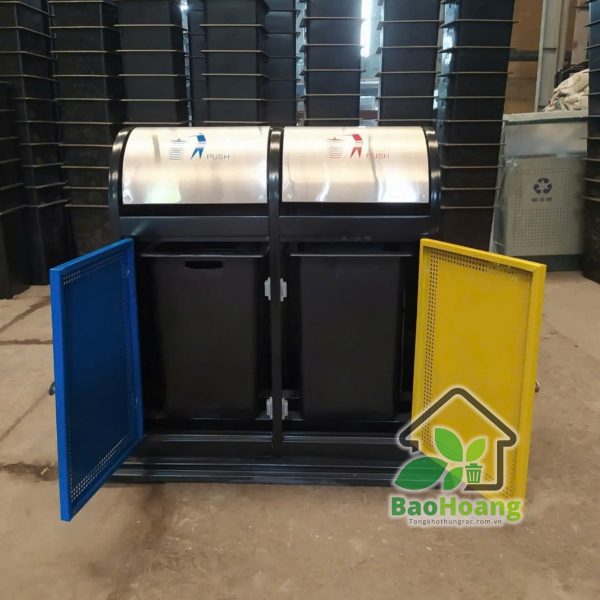Thùng rác công cộng A37-Q - Ảnh 5