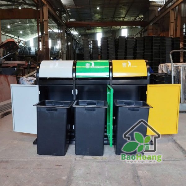 Thùng rác công cộng A58-3N - Ảnh 6