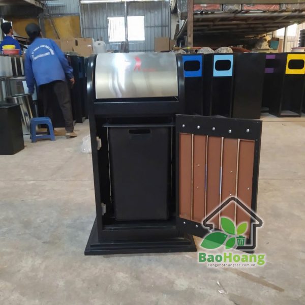 Thùng rác công cộng A78-B - Ảnh 5