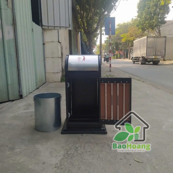 Thùng rác công cộng A78-B - Ảnh 7